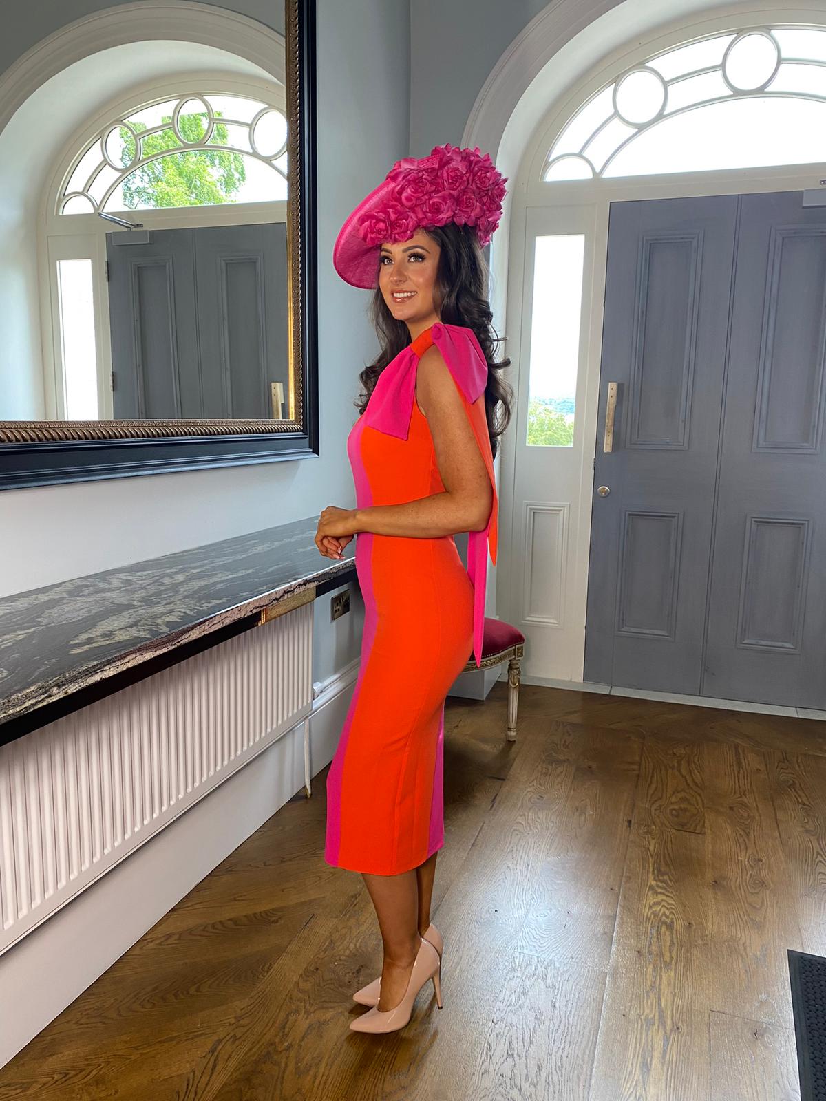 Bow Shoulder Detailed Wedding Guest Dress – Kirsty's Kloset